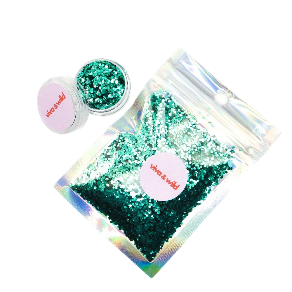 Green With Envy - Green Chunky Festival Glitter