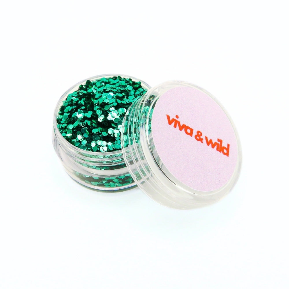 Green With Envy - Green Chunky Festival Glitter