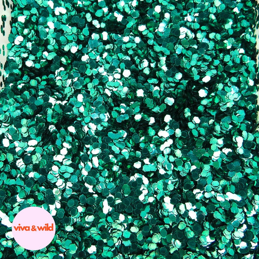 Green With Envy - Green Chunky Festival Glitter