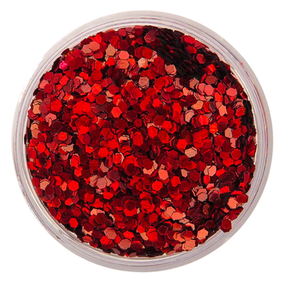 Hotter Than Your Ex – Red Holographic Chunky Festival Glitter