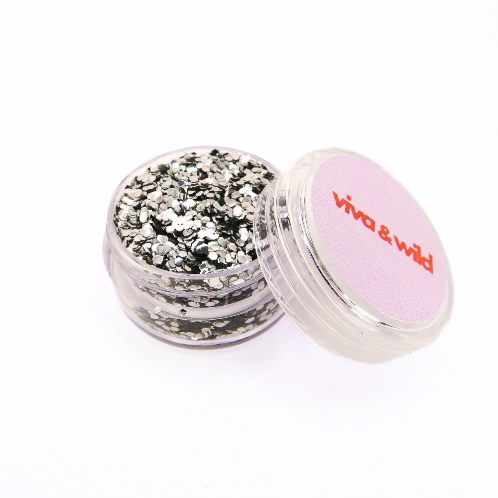 Ice Queen Energy - Silver Chunky Festival Glitter